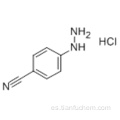 Clorhidrato de 4-cianofenilhidracina CAS 2863-98-1